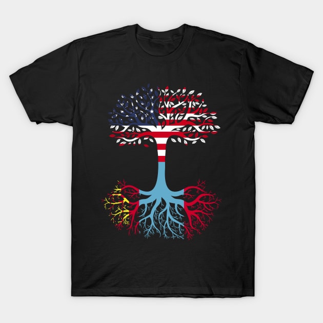 American Grown Mongolia Roots Mongolia Flag T-Shirt by BramCrye